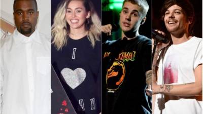 Kanye West, Miley Cyrus, Justin Bieber y Louis Tomlinson han arremetido contra paparazzis.