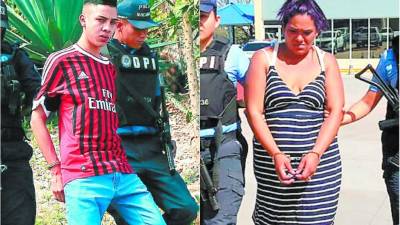 Kevin Hernández Montenegro, el Sincero, y Elizabeth Espinal, la Negra.