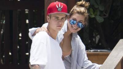 Justin Bieber y Hailey Baldwin.