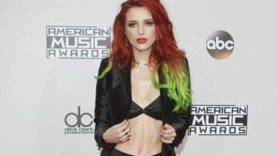 La actriz Bella Thorne.