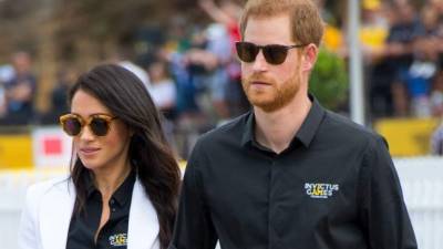 Los duques de Sussex.