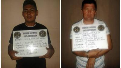 Los detenidos son Marco Antonio Ayala (22) y Jose Francisco Elvir Sabillon (42).