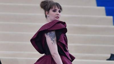 La actriz y comediante Lena Dunham.