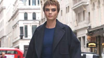 La actriz y modelo Cara Delevingne.
