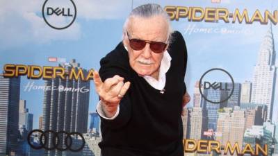 Stan Lee en la pasada premier de 'Spider-Man: Homecoming'.