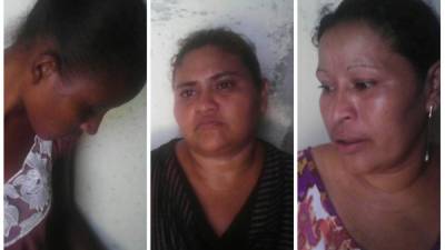 Las detenidas fueron identificadas como Xiomara Quintanilla (31), Yamileth González (36), Erika Ordónez (19), Karla Patricia González (32) y Yadira González (33).