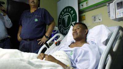 Luis Garrido, está optimista previo a la operación. Foto Neptalí Romero