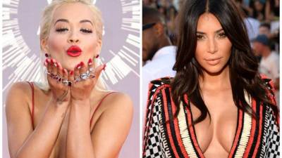 Kim Kardashian y Rita Ora.