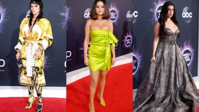 Las estrellas desfilaron en la gala de la 47 edición de los premios musicales celebrados en Los Ángeles este 24 de noviembre.