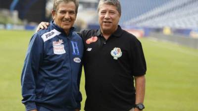 Jorge Luis Pinto y Bolillo Gómez se verán las caras el próximo 11 de noviembre.