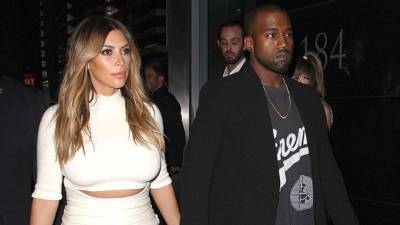 Kim Kardashian y Kanye West.