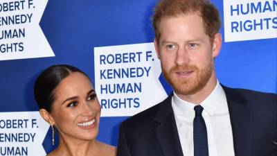 El príncipe Harry y Meghan Markle, duquesa de Sussex.