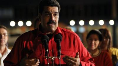 El presidente venezolano, Nicolás Maduro, en conferencia de prensa sobre la Cumbre del ALBA para prepararse ante el ébola en América Latina.