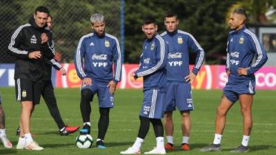 Lionel Messi lidera la selección de Argentina para la Copa América. FOTO EFE.