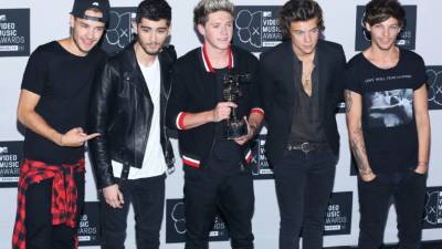 Los integrantes de One Direction.