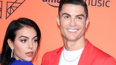 Georgina Rodríguez y Cristiano Ronaldo en una foto de archivo.
