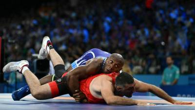 Kevin Mejía tuvo una pelea competitiva en su debut por los Juegos Olímpicos 2024.