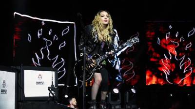 La cantante Madonna.