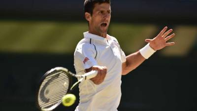 Novak Djokovic defenderá el título de Wimbledon. Foto AFP