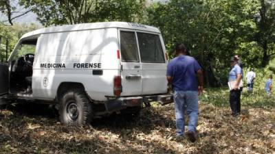 El cuerpo fue levantado a las 10:40 am de ayer.