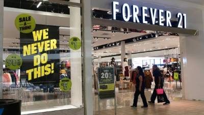 Una tienda Forever 21 en California, Estados Unidos.
