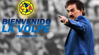 El América sorprendió al nombrar a La Volpe.