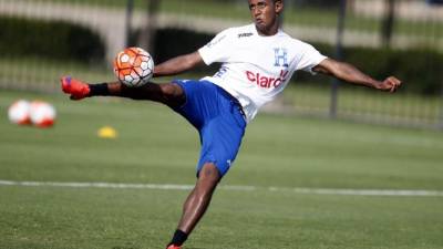 Anthony 'Choco' Lozano ha jugado solo en punta con Jorge Luis Pinto. Foto Juan SalgadoEnviado Especial