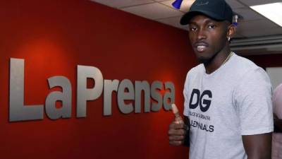 Alberth Elis es uno de los referentes de la Selección de Honduras. Foto Neptalí Romero