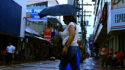 En San Pedro Sula se prevé llueva pero durante el día habrán temperaturas cálidas.