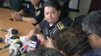 El director de la Policía Naciona, Ramón Sabillón, confirmó el decomiso de 46 mil dólares en El Salvador.