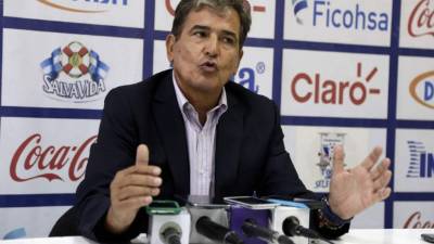 Jorge Luis Pinto compareció este jueves en rueda de prensa. Foto Juan Salgado