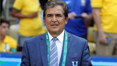 Jorge Luis Pinto clasificó a Honduras a las semifinales de los Juegos Olímpicos de Río de Janeiro 2016, quedando entre los mejores cuatro del torneo. Foto Juan Salgado