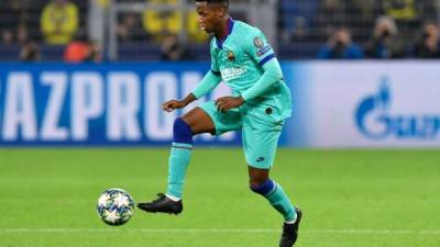 Ansu Fati sigue rompiendo récords con la camiseta del FC Barcelona. Foto AFP.