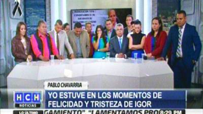 Compañeros periodistas lamentaron el fallecimiento del periodista Igor Padilla.
