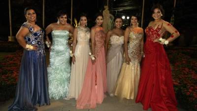 Alejandra Vásquez, Andrea Cálix, Alejandra Cruz, Ninoska Rivera, Nicole Mejía, Stefanie Majano y Katherine Bonilla.