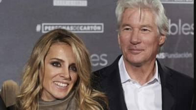 Alejandra Silva y Richard Gere se casaron en abril de 2018.