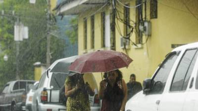 Copeco llamó a la población a tener precaución ante las lluvias.