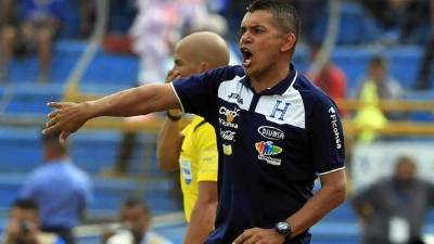 Amado Guevara durante el partido contra Panamá. Foto Delmer Martínez