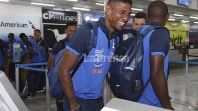 Costly se marchó con entusiasmo a Trinidad y Tobago. FOTO Delmer Martínez.