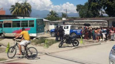 El joven iba para el centro de San Pedro Sula a reparar un celular.