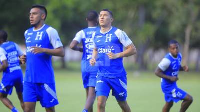La selección de Honduras se enfrentará a Panamá, México y Jamaica en el cierre de la octagonal de Concacaf. Foto Moisés Valenzuela.