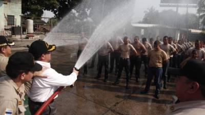 La graduación de los apagafuegos se realizó en la estación de Prado Alto.