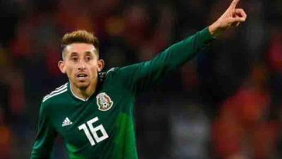 Héctor Hrrera ha disputado 65 partidos con la Selección absoluta de México. Es internacional con el combinado mayor desde 2012. FOTO AFP