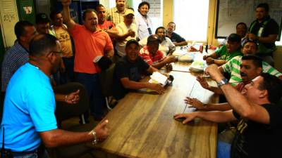 Los miembros del sindicato expresaron que quieren que se les respeten todos sus derechos en el proceso de transición.