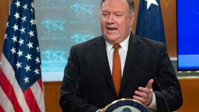 El secretario de Estado estadounidense, Mike Pompeo. Foto: AFP/Archivo