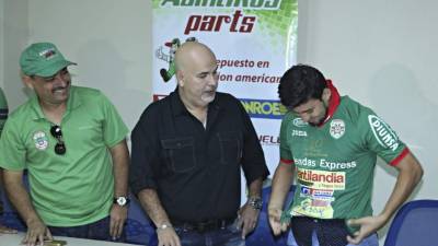 Orinson Amaya fue el encargado de presentar a 'Rambo' Rodríguez. Foto Jorge González