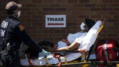 EEUU sigue siendo el país con más contagios y muertos. Foto: AFP