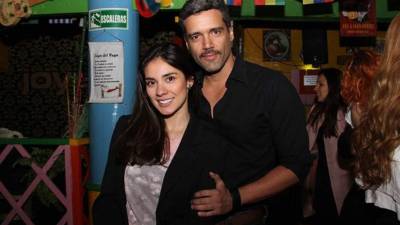 La actriz Eileen Moreno y su ex novio Alejandro García Manrique. Foto archivo.