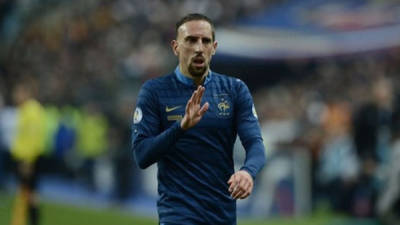 Franck Ribéry no mira tan difícil el grupo de Francia en el Mundial de Brasil.