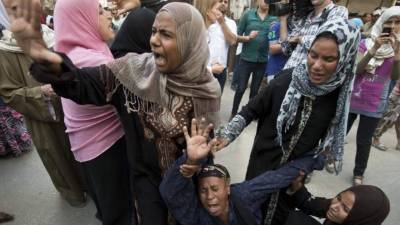 Las familias de los condenados se mostraron indignadas por el fallo.